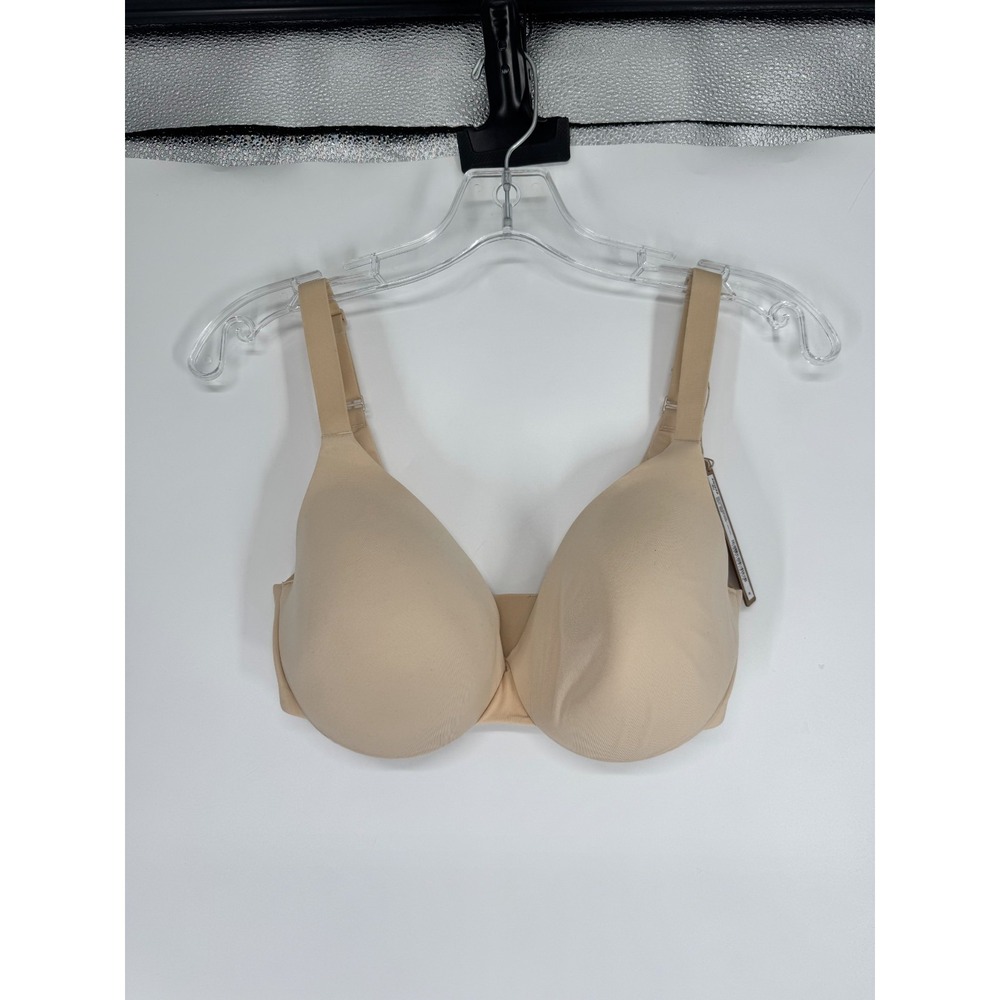 SKIMS Smoothing Intimates Full Coverage Bra Lightly Lined Womens 32DD Sand Tan